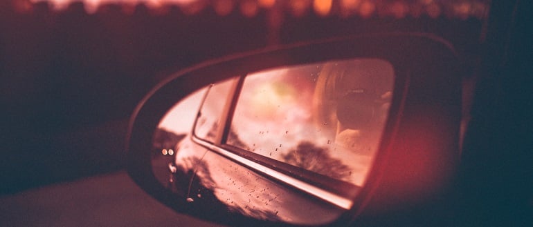 Canva - Close-Up Photography of Side Mirror During Dawn